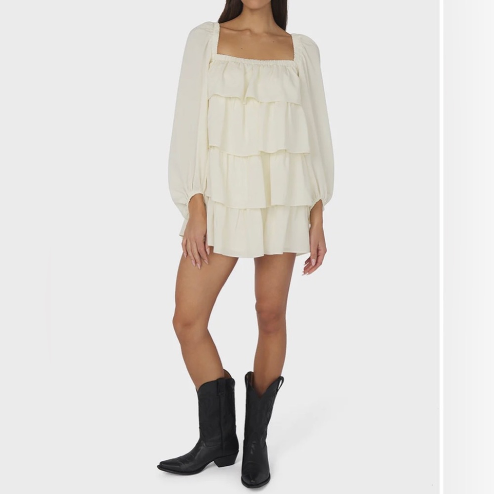 NWT WeWoreWhat Tiered Mini Dress